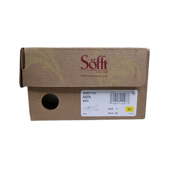 Sofft Womens 7 Kadyn Leather Chain Loafer in Black NEW - Picture 11 of 11